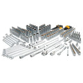 DEWALT Mechanics Tools Kit and Socket Set, 204-Piece, 1/4" &amp; 3/8" &amp; 1/2" Drive, MM/SAE (DWMT72165)