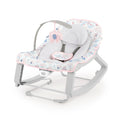 Ingenuity Keep Cozy 3-in-1 Grow with Me Vibrating Baby Bouncer Seat &amp; Infant to Toddler Rocker, Vibrations &amp;Toy Bar, 0-30 Months Up to 40 lbs (Pink Burst)