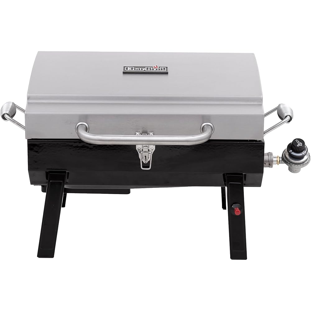 Char-Broil Stainless Steel Portable Liquid Propane Gas Grill