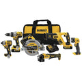 DEWALT 20V MAX* Cordless Drill Combo Kit, 6-Tool (DCK695P2)