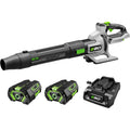 EGO POWER+ Leaf Blower, Cordless Electric 880 CFM, Includes (2) 56V 4.0Ah Batteries and Charger LB8803-2