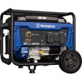 Westinghouse 4650 Peak Watt Portable Generator, RV Ready 30A Outlet, Wheel &amp; Handle Kit, Gas Powered, CO Sensor