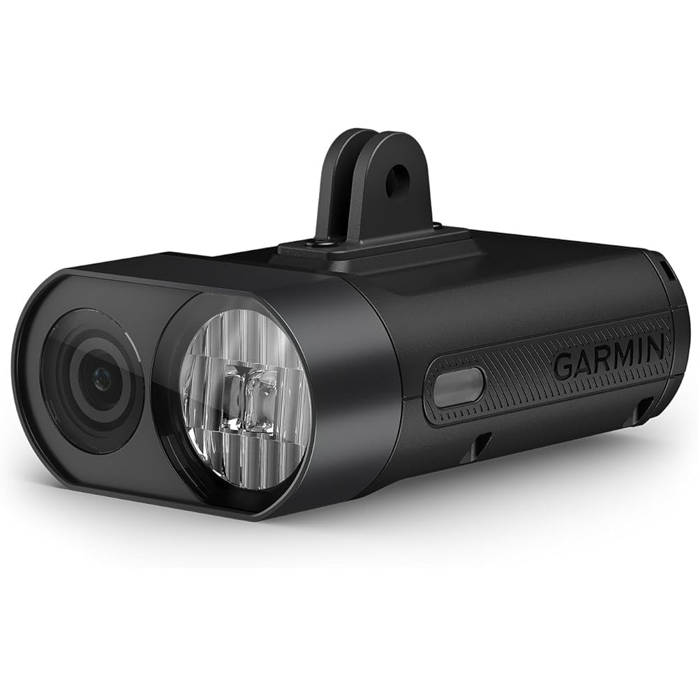 Garmin Varia™ Vue, Cycling Headlight and 4k Camera, Light Intensity up to 600 Lumens, Crystal-Clear Video Recording, Incident Detection While Cycling