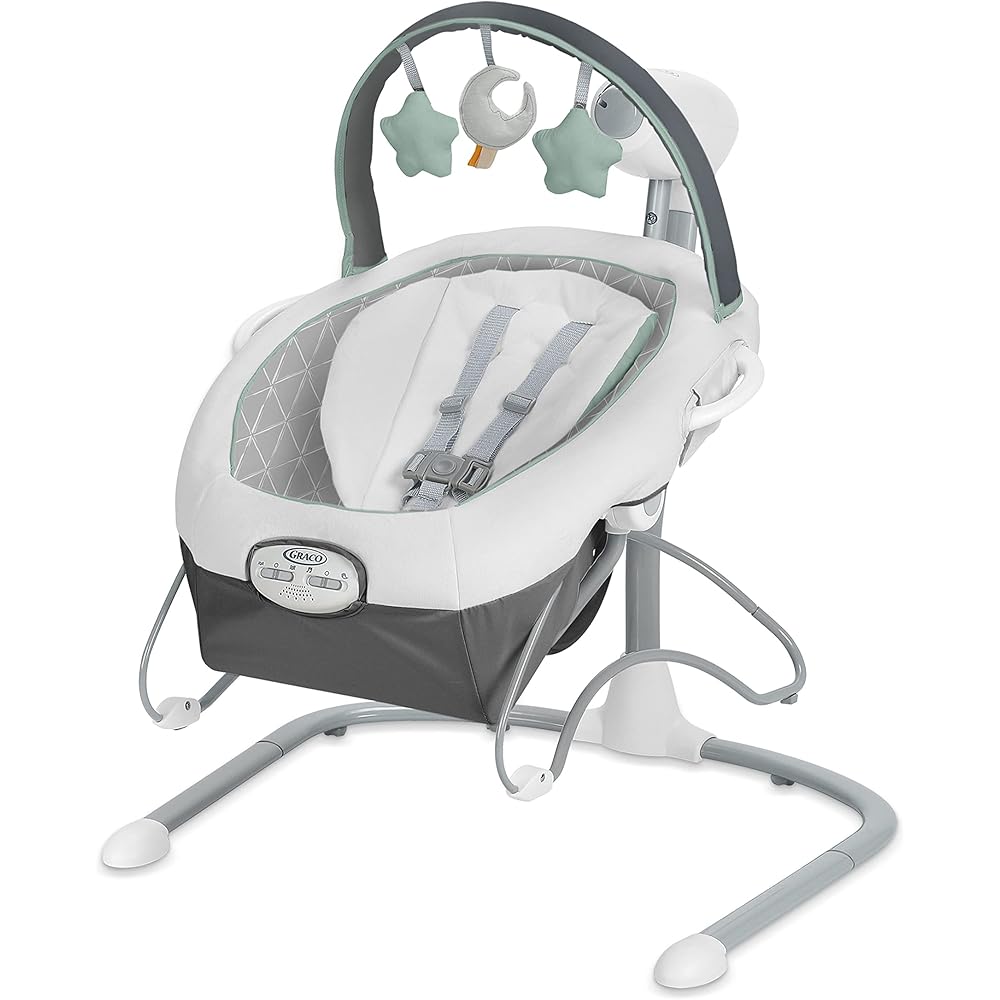 Graco Soothe 'n Sway LX Baby Swing with Portable Bouncer