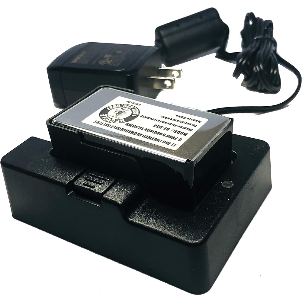 Uniden (EBC100) Accessory External Battery Charger kit for SDS100 Digital Handheld Scanner, Kit Includes one Extended Battery Pack,Black
